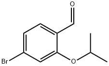 4-BroMo-2-isopropoxybenzaldehyde 结构式