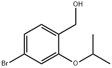 (4-BroMo-2-isopropoxyphenyl)Methanol 结构式