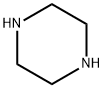 1,4-Diazacyclohexane 结构式