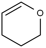 3,4-二氢吡喃 结构式