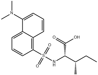 丹磺酰-L-异亮氨酸 结构式