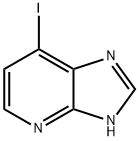 7-碘-3H-咪唑并[4,5-B]吡啶 结构式