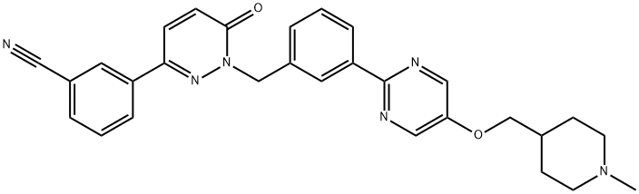 特泊替尼 结构式