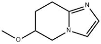 6-甲氧基-5,6,7,8-四氢咪唑并[1,2-A]吡啶 结构式