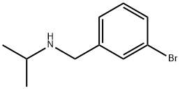N-(3-溴苄基)异丙基胺 结构式