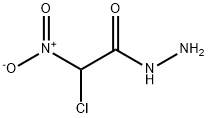 Acetic  acid,  chloronitro-,  hydrazide  (9CI) 结构式