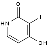 2,4-二羟基-3-碘吡啶 结构式