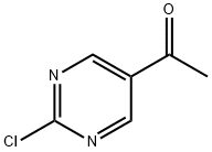 2-氯嘧啶-5-乙酮 结构式