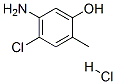 5-氨基-4-氯-O-甲酚 HCL 结构式