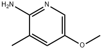 2-氨基-3-甲基--5-甲氧基吡啶 结构式