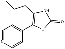 4-propyl-5-(4-pyridinyl)-2(3H)-oxazolone 结构式