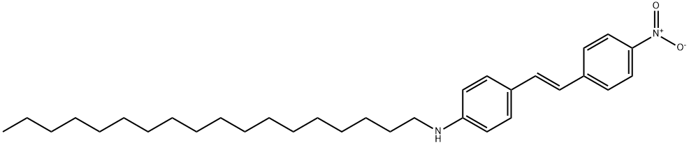 4-硝基-4-（十八烷胺）芪 结构式