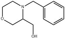 N-苄基-3-羟甲基吗啉 结构式