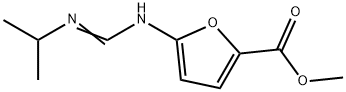 2-Furancarboxylicacid,5-[[[(1-methylethyl)amino]methylene]amino]-,methyl 结构式