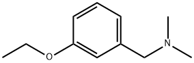 3-乙氧基-N,N-二甲基苯甲胺 结构式