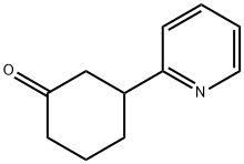 3-(吡啶-2-基)环己烷-1-酮 结构式