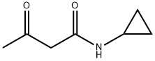 Butanamide, N-cyclopropyl-3-oxo- (9CI) 结构式