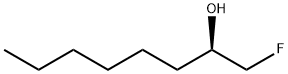 (R)-(+)-1-氟-2-辛醇 结构式