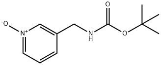 CARBAMIC ACID, N-[(1-OXIDO-3-PYRIDINYL)METHYL]-, 1,1-DIMETHYLETHYL ESTER 结构式