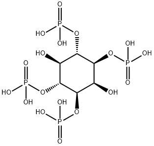 (2,5-dihydroxy-3,4,6-triphosphonooxy-cyclohexoxy)phosphonic acid 结构式