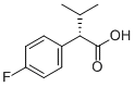 (S)-2-(4-氟苯基)-3-甲基丁酸 结构式