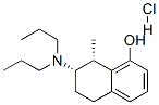 1-Naphthalenol, 7-(dipropylamino)-5,6,7,8-tetrahydro-8-methyl-, hydroc hloride, (7S-cis)- 结构式