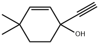 2-Cyclohexen-1-ol, 1-ethynyl-4,4-dimethyl- (9CI) 结构式