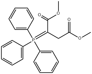 2-(Triphenylphosphoranylidene)butanedioic acid dimethyl ester 结构式