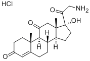 21-Amino-17-hydroxypregn-4-ene-3,11,20-trione hydrochloride