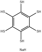 苯六硫酚六钠 结构式