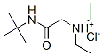 diethyl-(tert-butylcarbamoylmethyl)azanium chloride 结构式