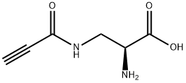 L-Alanine, 3-[(1-oxo-2-propynyl)amino]- (9CI) 结构式