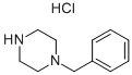 4-苄基哌嗪盐酸盐 结构式