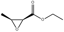 乙基 (2S,3S)-2,3-环氧树脂-3-甲基丙烷酸酯 结构式
