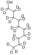 1-癸醇-D21 结构式