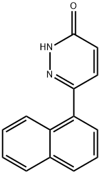 6-(1-萘基)哒嗪-3(2H)-酮 结构式
