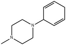 Piperazine, 1-(2,5-cyclohexadien-1-yl)-4-methyl- (9CI) 结构式