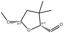 2-Furancarboxaldehyde, tetrahydro-5-methoxy-3,3-dimethyl-, cis- (9CI) 结构式