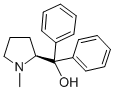 Α,Α-二苯基-N-甲基-L-脯氨醇 结构式