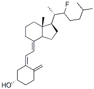 22-fluorovitamin D3 结构式