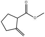 Cyclopentanecarboxylic acid, 2-methylene-, methyl ester (9CI) 结构式