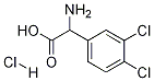 2-氨基-2-(3,4-二氯苯基)乙酸盐酸盐 结构式