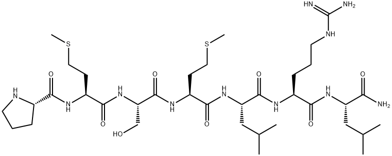 MYOMODULIN A TRIFLUOROACETATE SALT 结构式