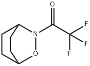 2-Oxa-3-azabicyclo[2.2.2]octane, 3-(trifluoroacetyl)- (9CI) 结构式