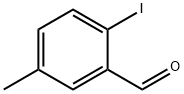 2-碘-5-甲基苯甲醛 结构式