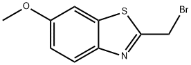 2-(BROMOMETHYL)-6-METHOXYBENZOTHIAZOLE 结构式