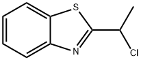 Benzothiazole, 2-(1-chloroethyl)- (9CI) 结构式