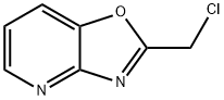 2-氯甲基噁唑并[4,5-B]吡啶 结构式