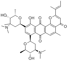 Kidamycin 结构式