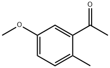 1-(5-甲氧基-2-甲基苯基)乙烷-1-酮 结构式